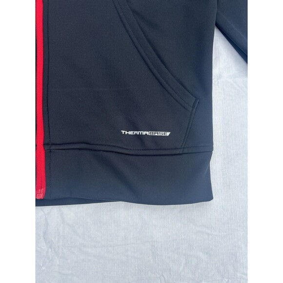 Chicago Blackhawks NHL Men’s Majestic Full Zip Jacket Black Size Medium Poly - Picture 4 of 9